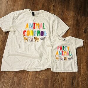 Matching mama 2T kids t shirts